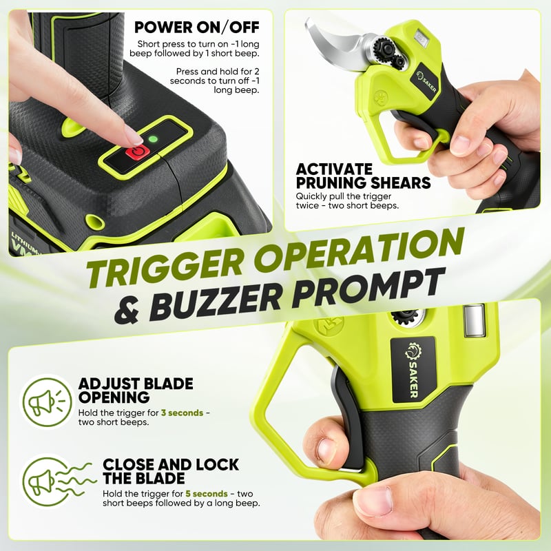 Cordless Electric Pruning Shears