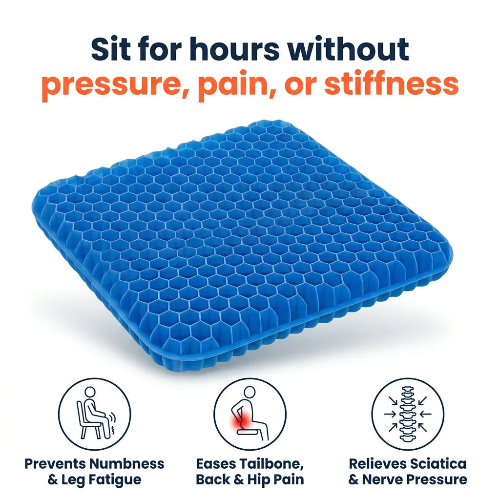 Ultra-Cooling Gel Sitting Cushion