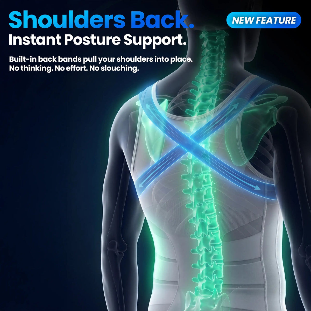 SlimShirt™ 3.0 - NEW Adjustable Men's Compression Undershirt